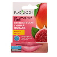 Гігієнічна губна помада Біокон Манго+Інжир, 4.6 г